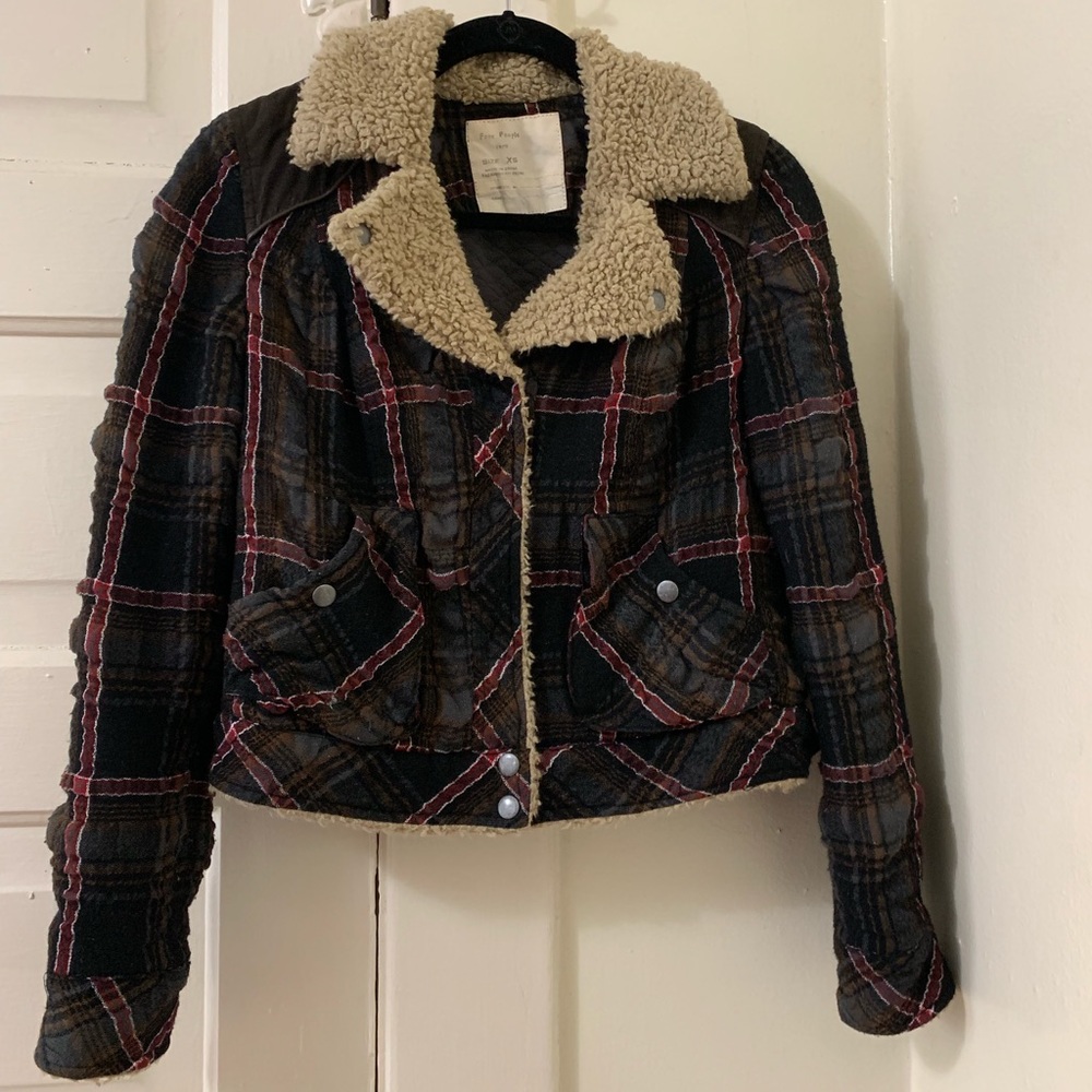 Women’s XS Plaid Lumberjack Jacket